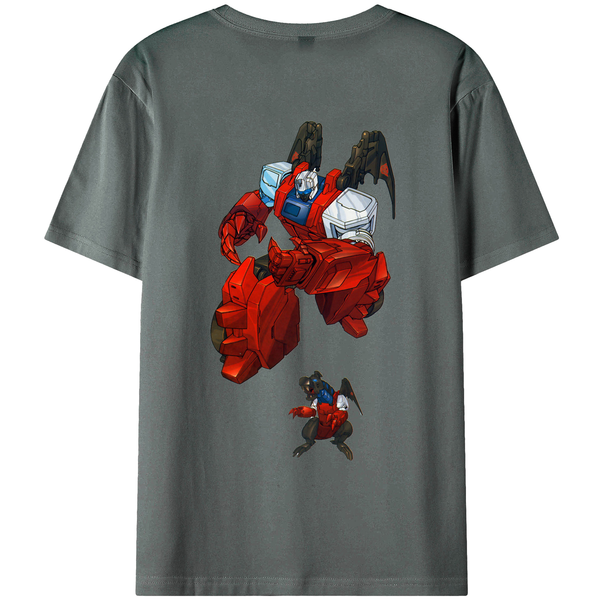 （画像用）  綿100％ メンズ半袖Tシャツ（バックプリント） 通気性